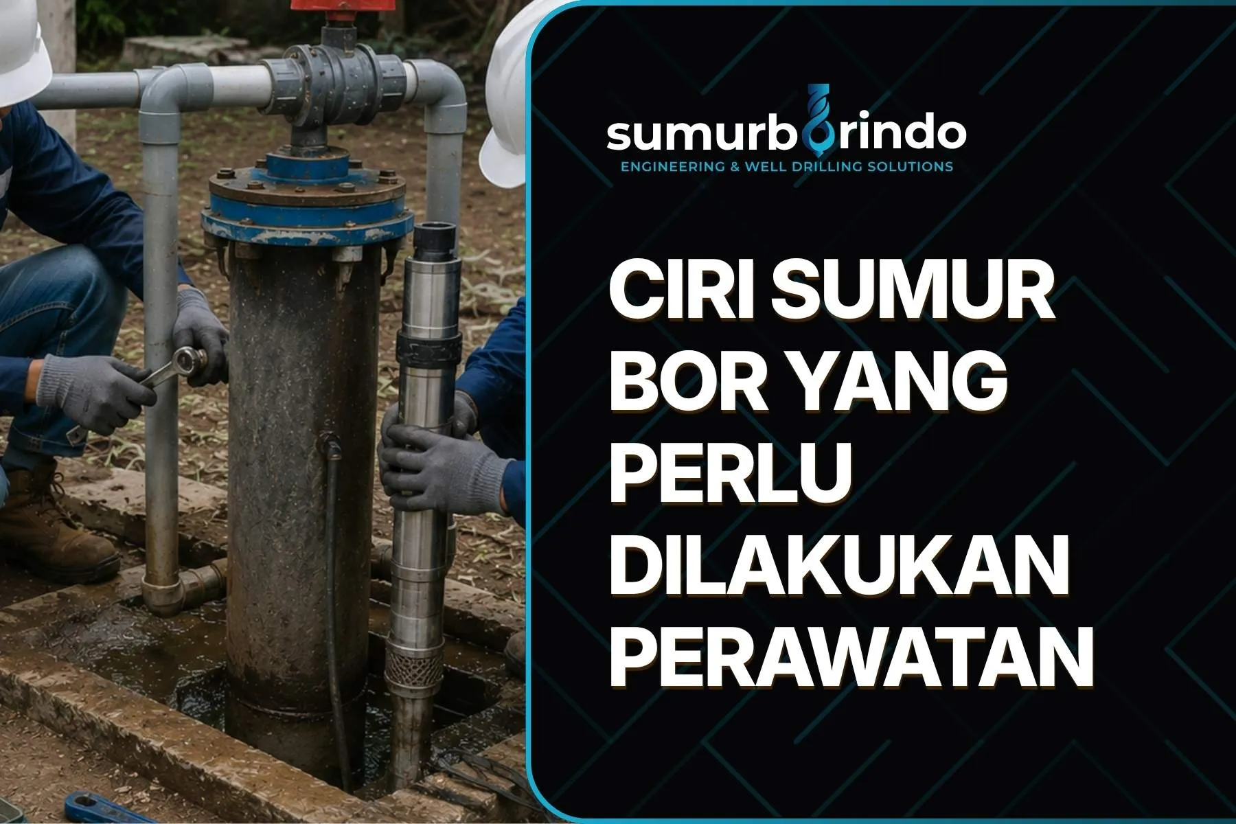 Ciri Sumur Bor Perlu Perawatan