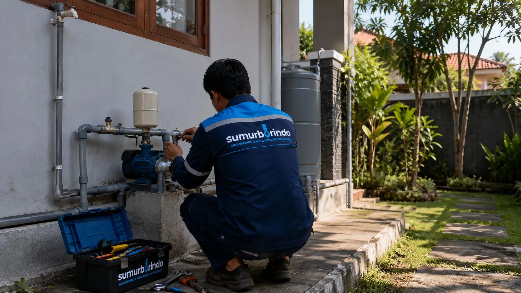Jasa Pembuatan Sumur Bor