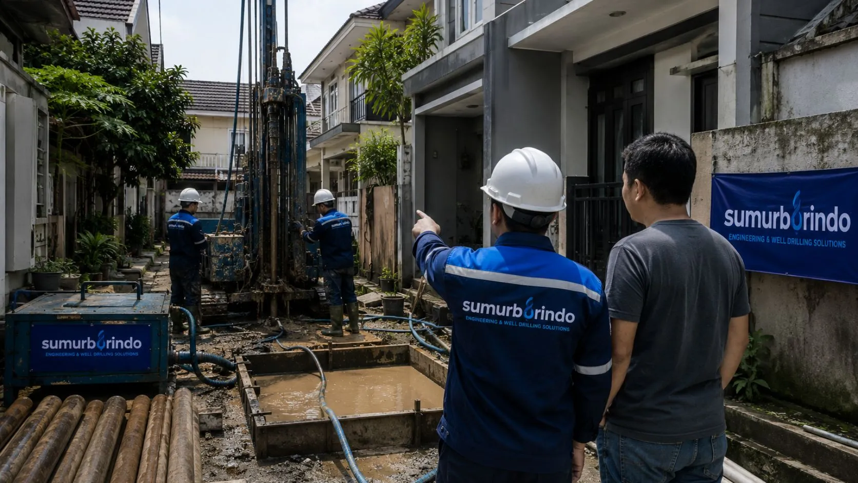 Jasa Pembuatan Sumur Bor